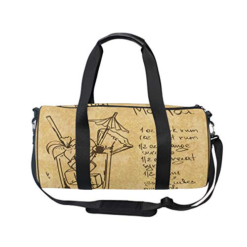 ZOMOY Bolsa de Deporte,Ilustración Boceto Dibujado Mano MAI Tai,Nuevo Cilindro de impresión Bolsas de Ejercicios Bolsa de Viaje Equipaje Bolsa de Lona ZOMOY Bolsa de Deporte,Ilustración Boceto Dibujado Mano MAI Tai,Nuevo Cilindro de impresión Bolsas de Ejercicios Bolsa de Viaje Equipaje Bolsa de Lona