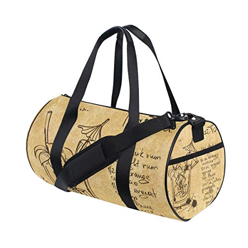 ZOMOY Bolsa de Deporte,Ilustración Boceto Dibujado Mano MAI Tai,Nuevo Cilindro de impresión Bolsas de Ejercicios Bolsa de Viaje Equipaje Bolsa de Lona ZOMOY Bolsa de Deporte,Ilustración Boceto Dibujado Mano MAI Tai,Nuevo Cilindro de impresión Bolsas de Ejercicios Bolsa de Viaje Equipaje Bolsa de Lona