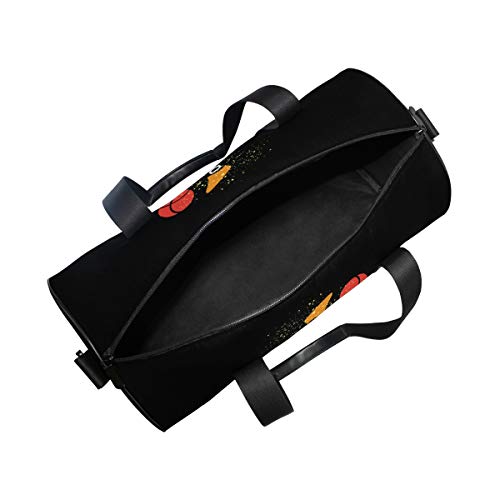 ZOMOY Bolsa de Deporte,Jugador de fútbol Que Tira la Patada de Arriba de la Bola,Nuevo Cilindro de impresión Bolsas de Ejercicios Bolsa de Viaje Equipaje Bolsa de Lona ZOMOY Bolsa de Deporte,Jugador de fútbol Que Tira la Patada de Arriba de la Bola,Nuevo Cilindro de impresión Bolsas de Ejercicios Bolsa de Viaje Equipaje Bolsa de Lona