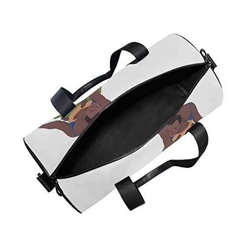 ZOMOY Bolsa de Deporte,Madre Que Lleva a la niña en la Espalda África País Cultura Continente Mapa,Nuevo de Cubo de impresión Bolsas de Ejercicios Bolsa de Viaje Equipaje Bolsa de Lona ZOMOY Bolsa de Deporte,Madre Que Lleva a la niña en la Espalda África País Cultura Continente Mapa,Nuevo de Cubo de impresión Bolsas de Ejercicios Bolsa de Viaje Equipaje Bolsa de Lona