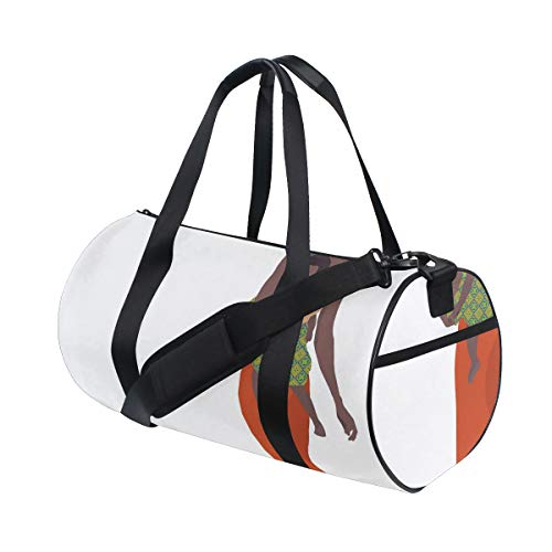 ZOMOY Bolsa de Deporte,Madre Que Lleva a la niña en la Espalda África País Cultura Continente Mapa,Nuevo de Cubo de impresión Bolsas de Ejercicios Bolsa de Viaje Equipaje Bolsa de Lona ZOMOY Bolsa de Deporte,Madre Que Lleva a la niña en la Espalda África País Cultura Continente Mapa,Nuevo de Cubo de impresión Bolsas de Ejercicios Bolsa de Viaje Equipaje Bolsa de Lona