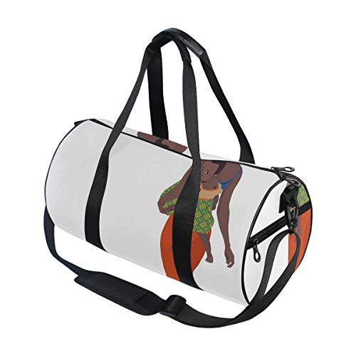 ZOMOY Bolsa de Deporte,Madre Que Lleva a la niña en la Espalda África País Cultura Continente Mapa,Nuevo de Cubo de impresión Bolsas de Ejercicios Bolsa de Viaje Equipaje Bolsa de Lona ZOMOY Bolsa de Deporte,Madre Que Lleva a la niña en la Espalda África País Cultura Continente Mapa,Nuevo de Cubo de impresión Bolsas de Ejercicios Bolsa de Viaje Equipaje Bolsa de Lona