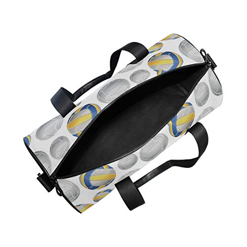 ZOMOY Bolsa de Deporte,Voleibol vívido Iconos Deportivos Actividad Hobby Equipo Juego Atletismo,Nuevo de Cubo de impresión Bolsas de Ejercicios Bolsa de Viaje Equipaje Bolsa de Lona ZOMOY Bolsa de Deporte,Voleibol vívido Iconos Deportivos Actividad Hobby Equipo Juego Atletismo,Nuevo de Cubo de impresión Bolsas de Ejercicios Bolsa de Viaje Equipaje Bolsa de Lona