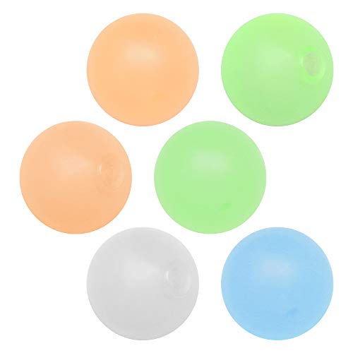 ZoneYan Bola Pegajosa Fluorescente, Globbles pegajosos, Globbles Juguetes de Bola Adhesiva, Bola de Pared Pegajosa Fluorescente, Fluorescente Sticky Target Wall Balls, Sticky Balls para Adulto y Niño