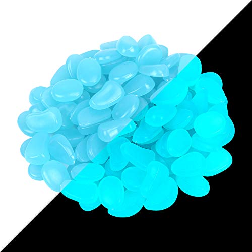 ZoomSky Piedras Luminosas Azul 200pcs Stone Brillante Roca Fluorescente Adorno pecera para Decorar jardín hogar Botella Maceta Acuario balcón Pared Piscina y Lago y identificar vereda en Patio ZoomSky Piedras Luminosas Azul 200pcs Stone Brillante Roca Fluorescente Adorno pecera para Decorar jardín hogar Botella Maceta Acuario balcón Pared Piscina y Lago y identificar vereda en Patio
