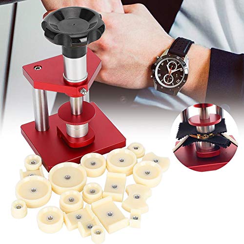 Zouminyy Watch Press Machine, Máquina de tapado en espiral Watch Back Case Closer Watch Back Cover Pressing Tool Zouminyy Watch Press Machine, Máquina de tapado en espiral Watch Back Case Closer Watch Back Cover Pressing Tool