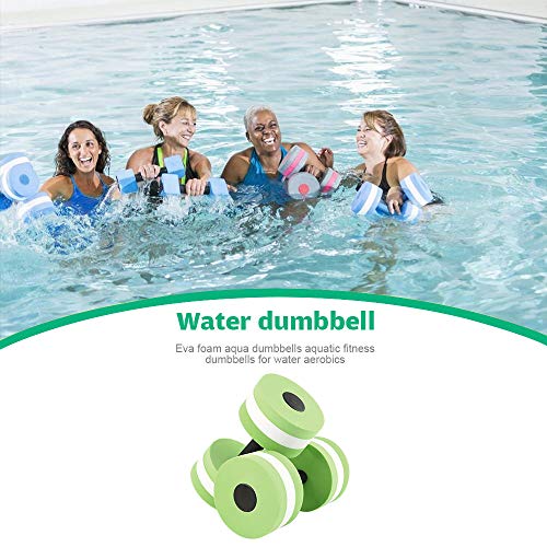 Zowam - Mancuernas de agua de alta densidad y espuma EVA para aeróbic acuático, equipo de ejercicio de piscina, apto para aeróbic acuático, terapia y entrenamientos Zowam - Mancuernas de agua de alta densidad y espuma EVA para aeróbic acuático, equipo de ejercicio de piscina, apto para aeróbic acuático, terapia y entrenamientos