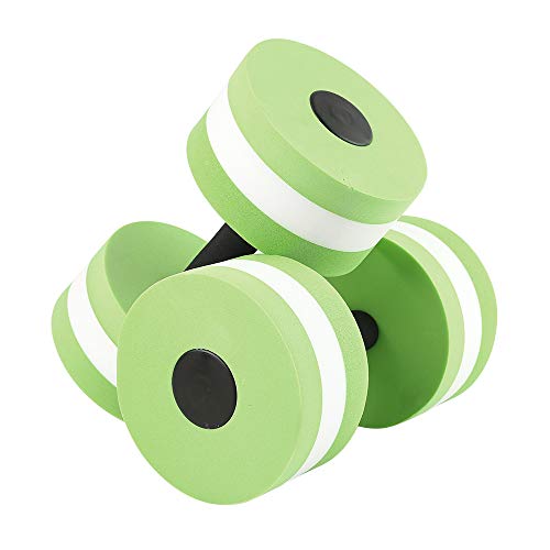 Zowam - Mancuernas de agua de alta densidad y espuma EVA para aeróbic acuático, equipo de ejercicio de piscina, apto para aeróbic acuático, terapia y entrenamientos Zowam - Mancuernas de agua de alta densidad y espuma EVA para aeróbic acuático, equipo de ejercicio de piscina, apto para aeróbic acuático, terapia y entrenamientos