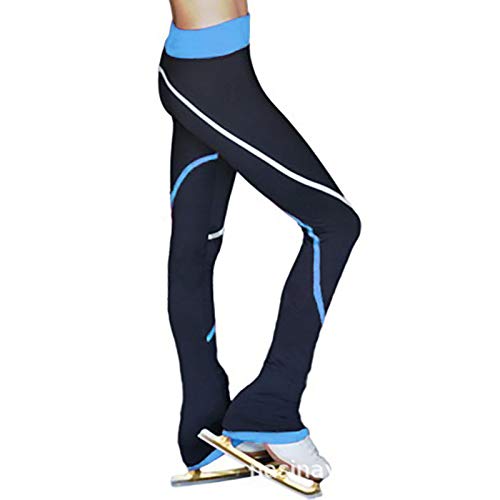 ZRSH Pantalones de Patinaje Artístico, Mallas De Patinaje sobre Hielo Durables Pantalones De Skate Flacos Patinaje para El Entrenamiento Y El Rendimiento De La Competencia,001,XS ZRSH Pantalones de Patinaje Artístico, Mallas De Patinaje sobre Hielo Durables Pantalones De Skate Flacos Patinaje para El Entrenamiento Y El Rendimiento De La Competencia,001,XS