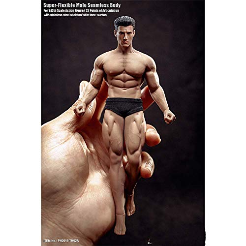 ZSMD 1/12 escala de cuerpo muscular, con dibujo de la figura de soldadura, incluye cabeza de forma TM01A TM02A (músculos)