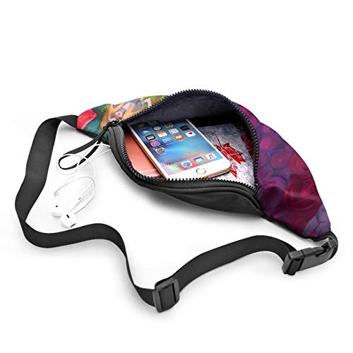 Zsrgvdrf Alicia en el país de las maravillas bolsa de cintura casual para mujeres y hombres Hip Bum Bag adecuado para entrenamiento al aire libre viajes casual running Zsrgvdrf Alicia en el país de las maravillas bolsa de cintura casual para mujeres y hombres Hip Bum Bag adecuado para entrenamiento al aire libre viajes casual running