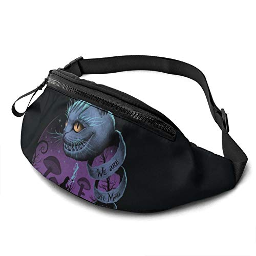 Zsrgvdrf Alicia en el país de las maravillas bolsa de cintura casual para mujeres y hombres Hip Bum Bag adecuado para entrenamiento al aire libre viajes casual running Zsrgvdrf Alicia en el país de las maravillas bolsa de cintura casual para mujeres y hombres Hip Bum Bag adecuado para entrenamiento al aire libre viajes casual running