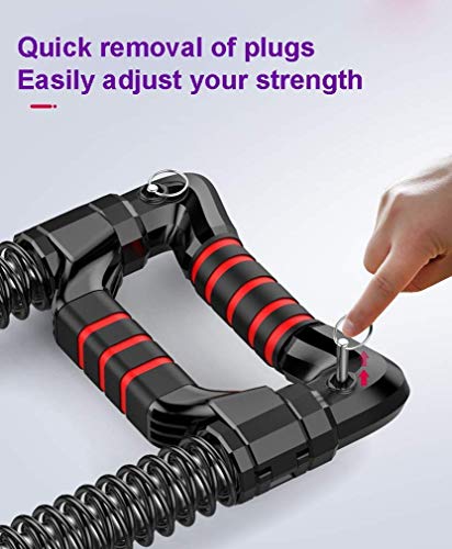 ZT Poder Twister empuje hacia abajo de bar, Brazo Antebrazo ejercitador Extensor de pecho, 30-100 Kg ajustable Dispositivo fuerza del brazo, equipo de entrenamiento, aprieta la máquina, Pecho entrenam