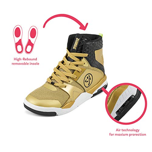 Zumba Air Classic Zapatillas Altas de Mujer Dance Fitness Entrenamiento Sneakers de Moda