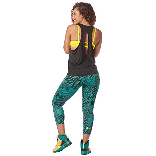 Zumba Camiseta de Entrenamiento Transpirable con Sexy Espalda Abierta para Mujer Pequeña B2b Negro Zumba Camiseta de Entrenamiento Transpirable con Sexy Espalda Abierta para Mujer Pequeña B2b Negro