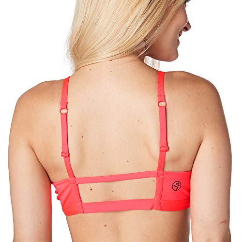 Zumba Dance Bralette Sujetador Deportivo Mujer Fitness Workout Sujetador Deportivo Activo, Pink Happy 1, XL Zumba Dance Bralette Sujetador Deportivo Mujer Fitness Workout Sujetador Deportivo Activo, Pink Happy 1, XL