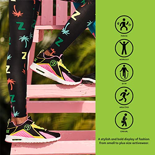 Zumba Dance Fitness Basic Compression Athletic Workout Leggings for Women, Bold Black 0, Medium para Mujer Zumba Dance Fitness Basic Compression Athletic Workout Leggings for Women, Bold Black 0, Medium para Mujer