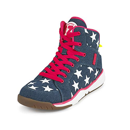 Zumba Energy Boom Zapatillas Altas de Mujer Dance Fitness Entrenamiento Sneakers de Moda, Denim Dream, 43 EU