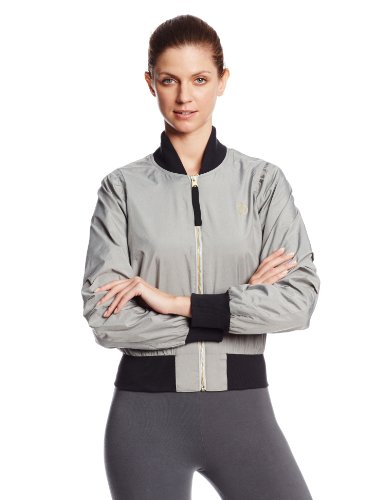 Zumba Fitness Top One More Dance Jacket - Chaqueta, Color Gris, Talla M