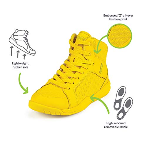 Zumba Zapato de Entrenamiento de Baile de Moda con Soporte de Alto Impacto para Mujer 6,5 M de EE.UU. Amarillo Zumba Zapato de Entrenamiento de Baile de Moda con Soporte de Alto Impacto para Mujer 6,5 M de EE.UU. Amarillo