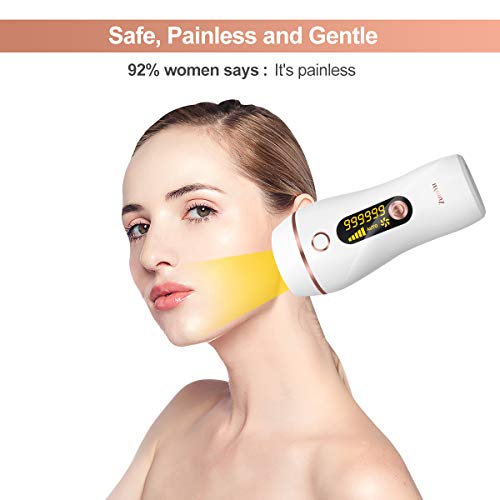 ZumYu IPL Depiladora de Luz Pulsada, 999,999 Flashes Disparos de Depilación Permanente para Cuerpo y Cara Dispositivo Láser Profesional sin Dolor para el Hogar para Cuerpo y Cara, para Mujer y Hombre ZumYu IPL Depiladora de Luz Pulsada, 999,999 Flashes Disparos de Depilación Permanente para Cuerpo y Cara Dispositivo Láser Profesional sin Dolor para el Hogar para Cuerpo y Cara, para Mujer y Hombre