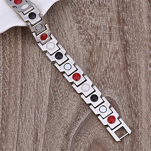ZUOLUO Imán Pulsera Brazalete Pulsera Pérdida de Peso de la Pulsera La Terapia de la Pulsera Magnético para Adelgazar Quema Grasa Pulseras Adelgazante ZUOLUO Imán Pulsera Brazalete Pulsera Pérdida de Peso de la Pulsera La Terapia de la Pulsera Magnético para Adelgazar Quema Grasa Pulseras Adelgazante