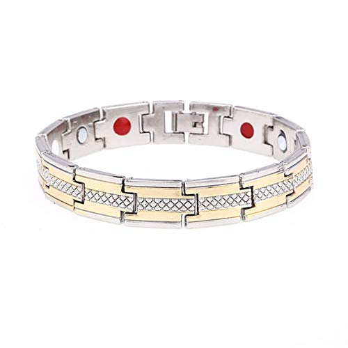 ZUOLUO Imán Pulsera Brazalete Pulsera Pérdida de Peso de la Pulsera La Terapia de la Pulsera Magnético para Adelgazar Quema Grasa Pulseras Adelgazante