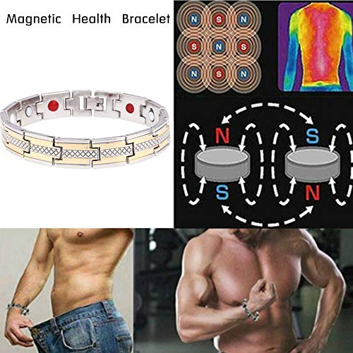 ZUOLUO Imán Pulsera Brazalete Pulsera Pérdida de Peso de la Pulsera La Terapia de la Pulsera Magnético para Adelgazar Quema Grasa Pulseras Adelgazante ZUOLUO Imán Pulsera Brazalete Pulsera Pérdida de Peso de la Pulsera La Terapia de la Pulsera Magnético para Adelgazar Quema Grasa Pulseras Adelgazante