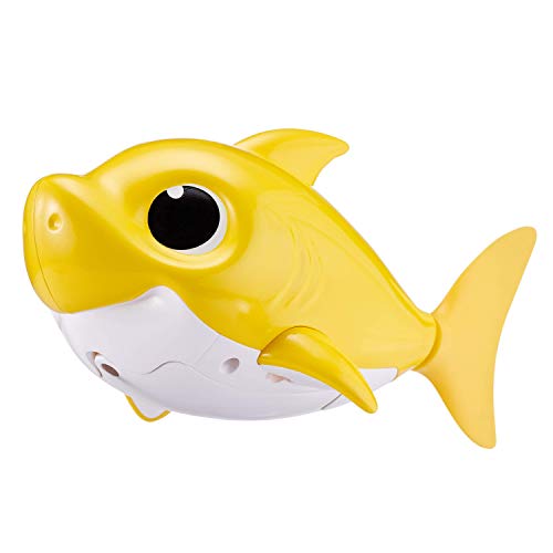 ZURU Robo Alive Junior Shark Baby Juguete de baño, Color Amarillo (ZURU Inc 25282) ZURU Robo Alive Junior Shark Baby Juguete de baño, Color Amarillo (ZURU Inc 25282)