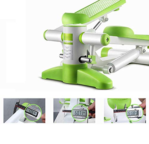 zvcv Stepper Unisex, Resistencia Ajustable, Equipo de Giro silencioso para el hogar, Cilindro hidráulico Doble de absorción de Impactos, Adecuado, Zapatillas de Cross zvcv Stepper Unisex, Resistencia Ajustable, Equipo de Giro silencioso para el hogar, Cilindro hidráulico Doble de absorción de Impactos, Adecuado, Zapatillas de Cross
