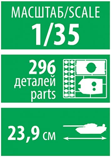 ZVEZDA Soviet 500783687 - Maqueta de Tanque Medio (Escala 1:35, T-34/85) ZVEZDA Soviet 500783687 - Maqueta de Tanque Medio (Escala 1:35, T-34/85)