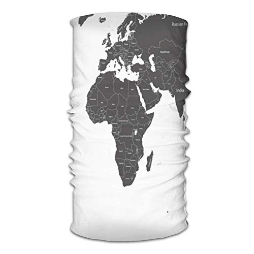 ZVEZVI Mapa del mundo Nombres de países Educación Multifunción Unisex Microfibra Cara cómoda Ma-sk Calentador de cuello lavable Polaina para el cuello Bufanda para la cabeza ZVEZVI Mapa del mundo Nombres de países Educación Multifunción Unisex Microfibra Cara cómoda Ma-sk Calentador de cuello lavable Polaina para el cuello Bufanda para la cabeza