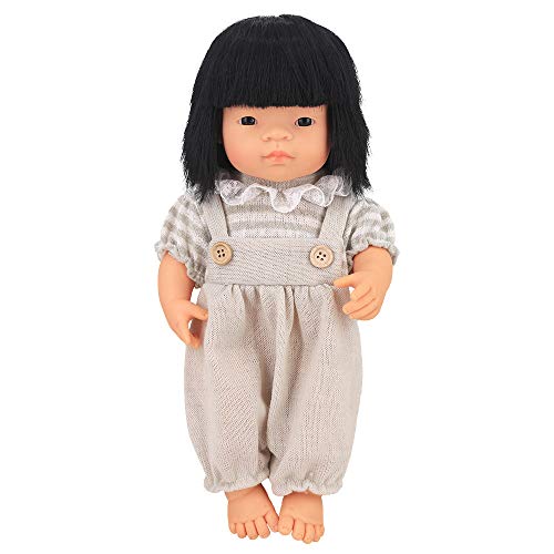 ZWOOS Ropa de Muñecas para New Born Baby Doll, Lindo Atuendo de Algodón para 18 " Muñecas (40-45 cm)