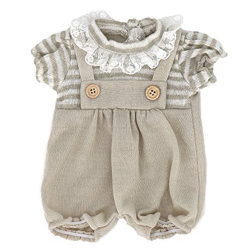 ZWOOS Ropa de Muñecas para New Born Baby Doll, Lindo Atuendo de Algodón para 18 " Muñecas (40-45 cm)