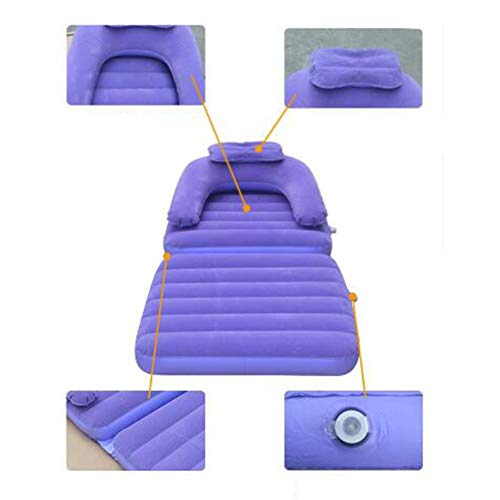 ZXCY Multifuncional Inflable Ocioso Cama Flocado Lazy Sofá con Bomba De Pie para Camping Apartamento Uso En El Hogar Ver TV Sofá Silla para Camping Playa Senderismo