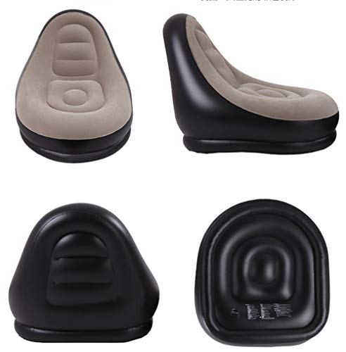 ZXCY Ocio Pequeño Inflable Salón Flocado Sofá Perezoso con El Pie Heces Y Bomba De Pie para Camping Apartamento Uso En El Hogar Ver TV Sofá ZXCY Ocio Pequeño Inflable Salón Flocado Sofá Perezoso con El Pie Heces Y Bomba De Pie para Camping Apartamento Uso En El Hogar Ver TV Sofá
