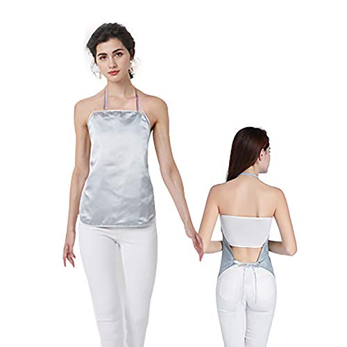 ZXD Vestido de Maternidad Antirradiación, Traje De ProteccióN RadiolóGica Vestido, Maternidad Fibra Correa, para Cuatro Estaciones,Hang Neck,Double Layer ZXD Vestido de Maternidad Antirradiación, Traje De ProteccióN RadiolóGica Vestido, Maternidad Fibra Correa, para Cuatro Estaciones,Hang Neck,Double Layer