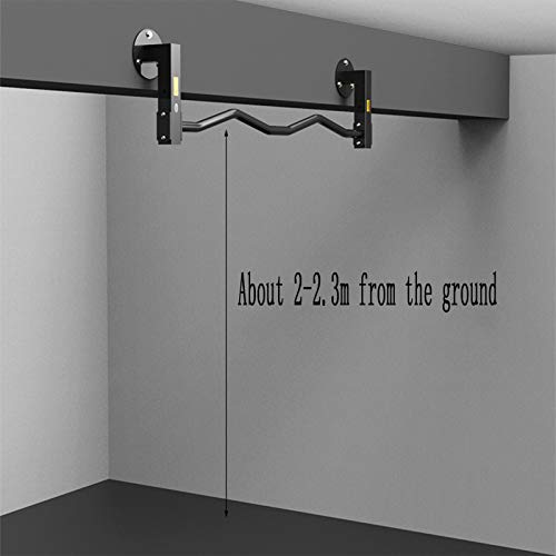 ZXMEI Siamés Alargado Barra Horizontal Pull-up Ajustable Metal Resistente para Hogar Gimnasio Capacidad hasta 300 kg ZXMEI Siamés Alargado Barra Horizontal Pull-up Ajustable Metal Resistente para Hogar Gimnasio Capacidad hasta 300 kg