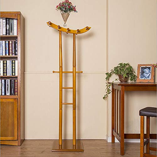 ZXWNB Escudo sólido Piso de Madera del Estante Creativo Moderno de la suspensión de Ropa Dormitorio Estante de Madera sólida de la suspensión de la Media Luna Dormitorio Percha,B,A1 ZXWNB Escudo sólido Piso de Madera del Estante Creativo Moderno de la suspensión de Ropa Dormitorio Estante de Madera sólida de la suspensión de la Media Luna Dormitorio Percha,B,A1