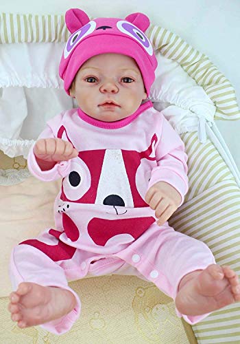ZXYMUU Baby Doll Reborn Realmente Vive, muñecas de 20 Pulgadas se hicieron Durante Todo el Cuerpo de Silicona de Vinilo,Jerez Dulce del bebé. ZXYMUU Baby Doll Reborn Realmente Vive, muñecas de 20 Pulgadas se hicieron Durante Todo el Cuerpo de Silicona de Vinilo,Jerez Dulce del bebé.