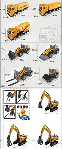 ZXYSMM Vehículo de construcción para niños, juego de juguetes, simulación, grúa grande, modelo de coche, excavadora para niños/N/Talla única ZXYSMM Vehículo de construcción para niños, juego de juguetes, simulación, grúa grande, modelo de coche, excavadora para niños/N/Talla única