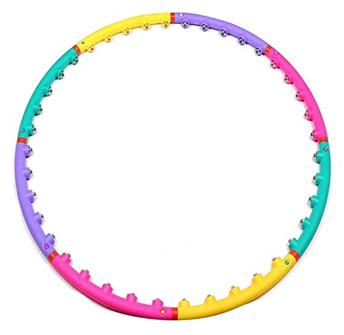 ZYF Hula Hoop Hula Hoop Reifenn, Profesional ponderado sesión de Entrenamiento de la Aptitud magnética masajeador ZYF Hula Hoop Hula Hoop Reifenn, Profesional ponderado sesión de Entrenamiento de la Aptitud magnética masajeador