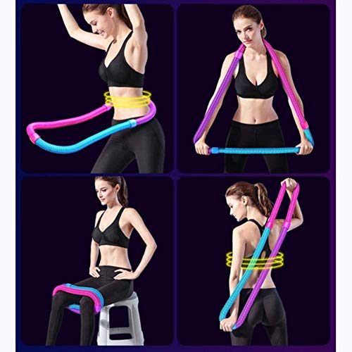 ZYF Hula Hoop Soft Hula Hoop agravantes Vientre de la Cintura Delgada Cintura Hermosa derrota en casa Mujer Peso elástico artefacto