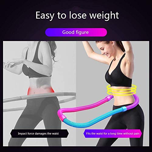 ZYF Hula Hoop Soft Hula Hoop agravantes Vientre de la Cintura Delgada Cintura Hermosa derrota en casa Mujer Peso elástico artefacto ZYF Hula Hoop Soft Hula Hoop agravantes Vientre de la Cintura Delgada Cintura Hermosa derrota en casa Mujer Peso elástico artefacto