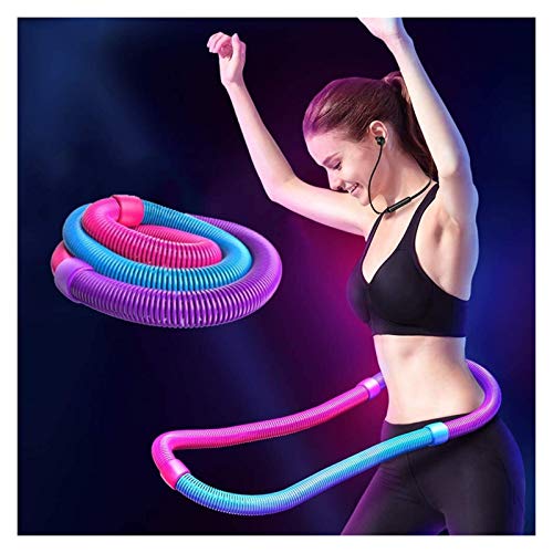 ZYF Hula Hoop Soft Hula Hoop agravantes Vientre de la Cintura Delgada Cintura Hermosa derrota en casa Mujer Peso elástico artefacto