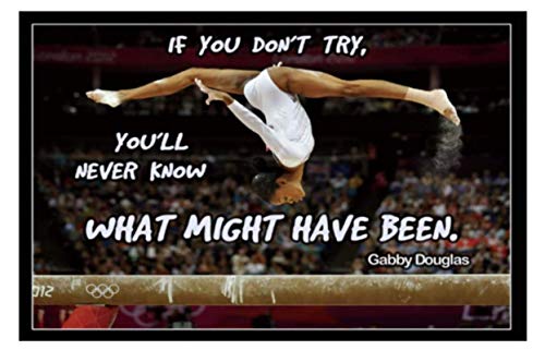ZYHSB Póster Artístico De Pared De Gimnasia Americana Gabby Douglas E Impresión Artística Pintura Decoración del Hogar Ation Cj160Za 40X60Cm Sin Marco ZYHSB Póster Artístico De Pared De Gimnasia Americana Gabby Douglas E Impresión Artística Pintura Decoración del Hogar Ation Cj160Za 40X60Cm Sin Marco