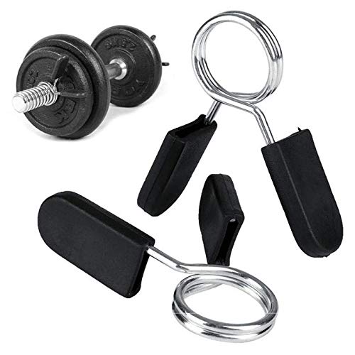 ZYJ Clips De Resorte De Fitness, Conjunto De 6, Su Elección 0,98", 1.08" O 1.1"para El Peso Y Las Placas Olímpicas De La Barra - para El Levantamiento De Pesas, El Entrenamiento De Fuerza,25MM