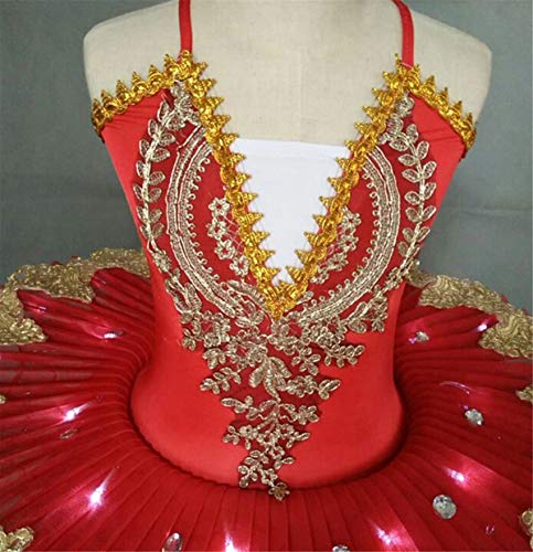 ZYLL Chicas Bailarina Ballet Tutu para niños niños niños niñas Adultos panqueques Tutu Tutu Trajes de Baile Vestido de Ballet,Rojo,150CM ZYLL Chicas Bailarina Ballet Tutu para niños niños niños niñas Adultos panqueques Tutu Tutu Trajes de Baile Vestido de Ballet,Rojo,150CM