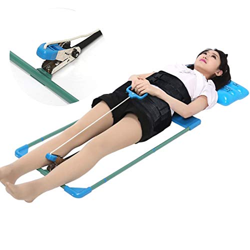 ZYQDRZ Cama De Tracción Lumbar, Dispositivo De Tracción De Espalda Cervical con Una Mano, para Mejorar El Dolor De La Columna Vertebral del Cuello Y La Columna Lumbar