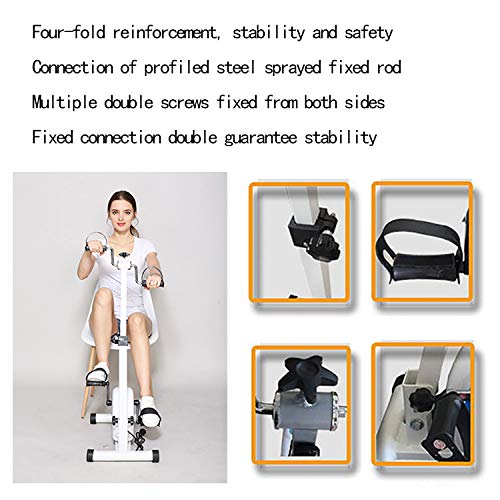 ZZLYY Pedal Portátil Ejercitador, Brazo Y Pierna Máquinas De Ejercicios Venta Ambulante Ajustable Aparatos De Ejercicios De Rehabilitación para Personas Mayores ZZLYY Pedal Portátil Ejercitador, Brazo Y Pierna Máquinas De Ejercicios Venta Ambulante Ajustable Aparatos De Ejercicios De Rehabilitación para Personas Mayores